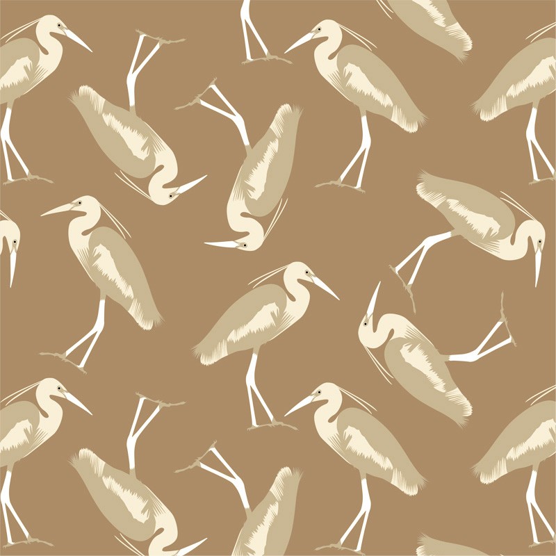 Aigrettes B : largeur d'un motif